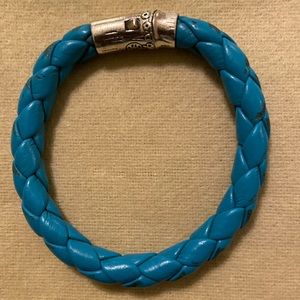 John Hardy Leather Bamboo Bracelet